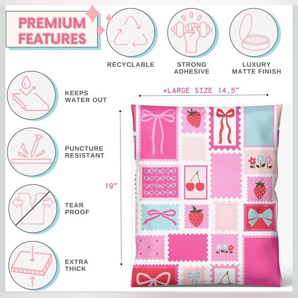 Picksie Mailers Bundle! 10 2 Sizes! Make every mailing experience fun! - Picture 5 of 7